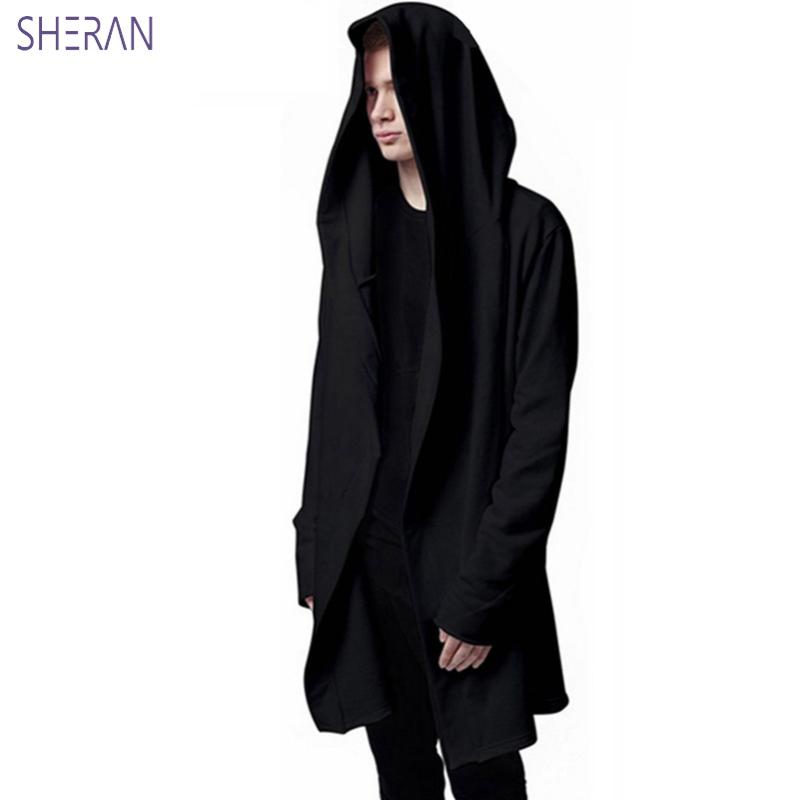 Men Hooded Sweatshirts With Black Gown Hip Hop Mantle Hoodies Fashion Jackets long Sleeves Cloak Man's Coat Outwear Black Hoodie
Men Hooded Sweatshirts With Black Gown Hip Hop Mantle Hoodies Fashion Jackets long Sleeves Cloak Man's Coat Outwear Black Hoodie