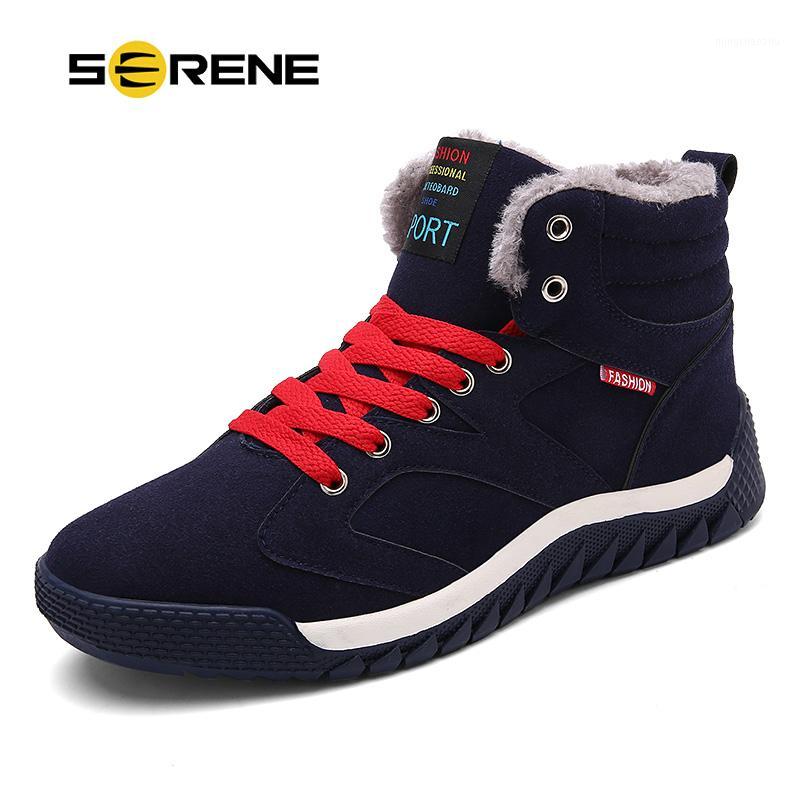 Brand SERENE 2020 Winter New Arrival Men Casual Snow Boots With Fur Fashion Ankle Boots 3 Color Lace Free Shipping YX-99991, Blue
Brand SERENE 2020 Winter New Arrival Men Casual Snow Boots With Fur Fashion Ankle Boots 3 Color Lace Free Shipping YX-99991, Blue