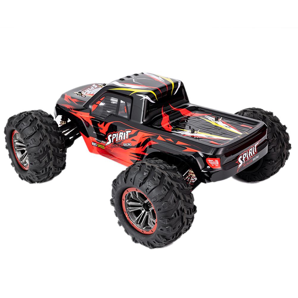 High Speed X-04 2.4G 1/10 4WD Brushless Big Foot Vehicle Models Truck Off-Road Vehicle Buggy RC Electronic Toys RTR
High Speed X-04 2.4G 1/10 4WD Brushless Big Foot Vehicle Models Truck Off-Road Vehicle Buggy RC Electronic Toys RTR