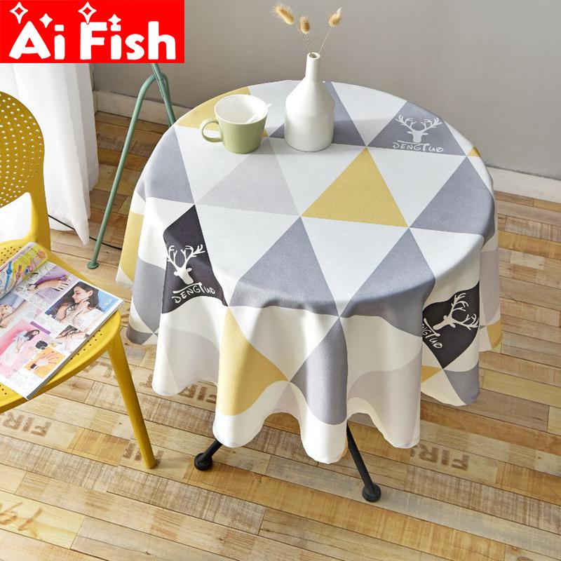 Round Table Waterproof Tablecloth Simple Modern Lattice Printing Study Desk Table Mat Restaurant Cafe Round Cover X034-4, Style 2
Round Table Waterproof Tablecloth Simple Modern Lattice Printing Study Desk Table Mat Restaurant Cafe Round Cover X034-4, Style 2