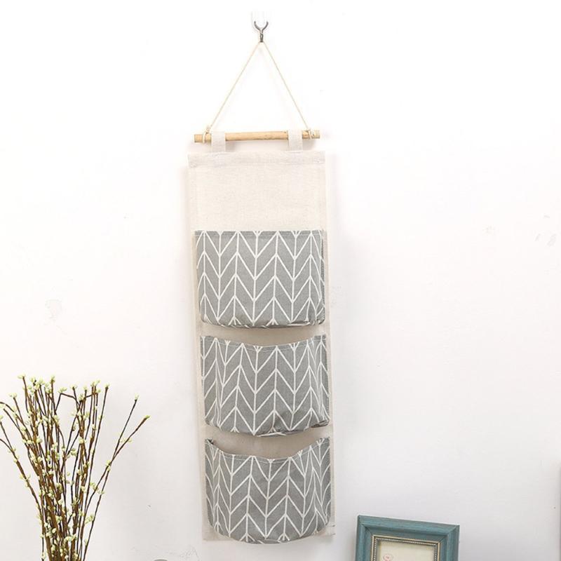 Creative Waterproof Cotton Linen Wall Hanging Storage Bag Multi Pockets Organizers Debris Storage Bag for Bedroom Bathroom
Creative Waterproof Cotton Linen Wall Hanging Storage Bag Multi Pockets Organizers Debris Storage Bag for Bedroom Bathroom