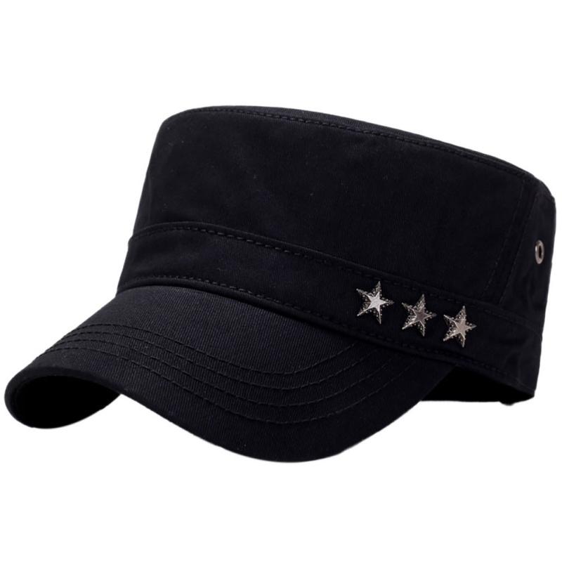 Flat Top Cotton Fashion Style Shade Portable Adjustable Hat Running Golf Tennis Fishing Hiking Camping Sailing Sports Cap, Black
Flat Top Cotton Fashion Style Shade Portable Adjustable Hat Running Golf Tennis Fishing Hiking Camping Sailing Sports Cap, Black