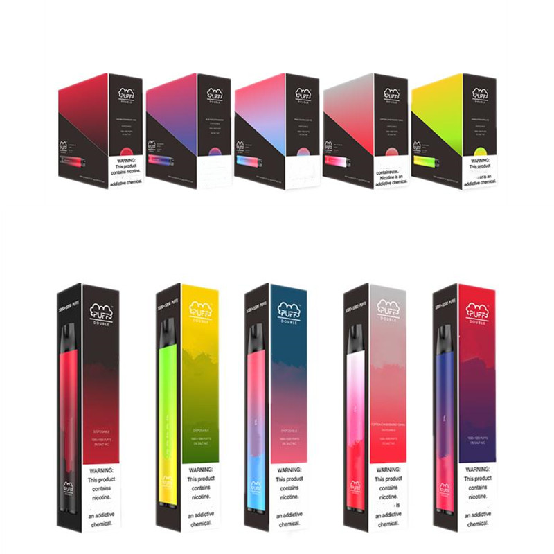 Puff Double Disposable Vape Device Built-in 650 850mah Battery 3.5ml prefilled Vape Cartridge 2000puffs kit Bang Pro Max Puff bars
Puff Double Disposable Vape Device Built-in 650 850mah Battery 3.5ml prefilled Vape Cartridge 2000puffs kit Bang Pro Max Puff bars