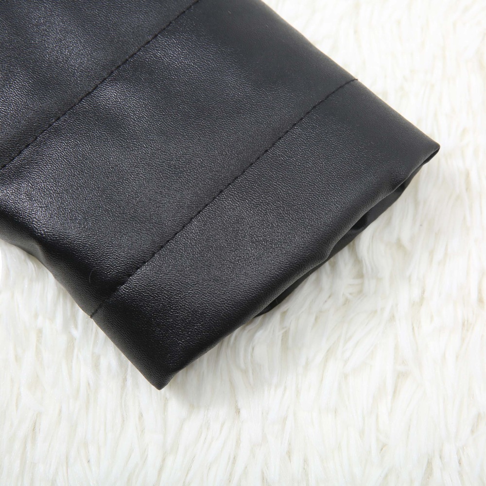 Faux Leather Jacket Female Women Winter Coat Thickening Cotton Winter Jacket Womens Outwear Fur for Women Winter T200212