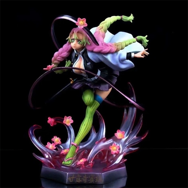 Anime GK Demon Slayer Kimetsu no Yaiba Mitsuri Kanroji PVC Action Figure Japanese Anime Figure Statue Model Toys Doll Gift Y1221, No retail box
Anime GK Demon Slayer Kimetsu no Yaiba Mitsuri Kanroji PVC Action Figure Japanese Anime Figure Statue Model Toys Doll Gift Y1221, No retail box