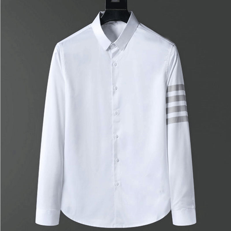 Men's Shirts Long Sleeve Solid Men's Clothing Slim Fit Black and White Colors 100% Cotton Fabric Sufficient for Driving, Ribbon(not for sale separatel
Men's Shirts Long Sleeve Solid Men's Clothing Slim Fit Black and White Colors 100% Cotton Fabric Sufficient for Driving, Ribbon(not for sale separatel