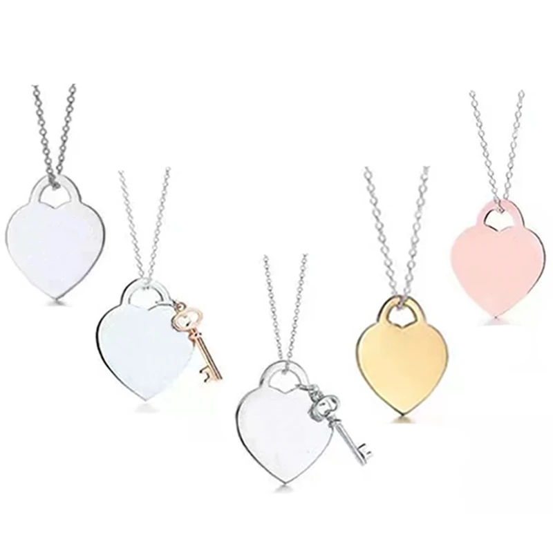 TTFF Love Key 925 Sterling Silver Necklace Fashion Original Jewelry Festival Commemorative Couple Gift Woman For Heart Necklace
TTFF Love Key 925 Sterling Silver Necklace Fashion Original Jewelry Festival Commemorative Couple Gift Woman For Heart Necklace