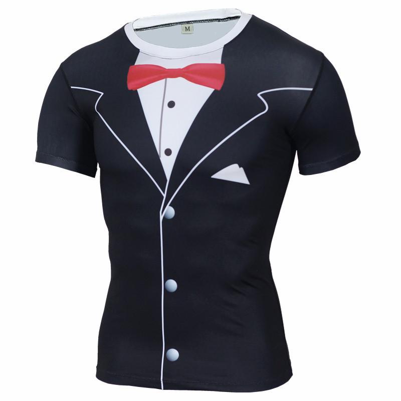 Summer men' short-sleeved T-shirt trendy men' T-shirt fake suit bow tie personalized printed round neck, Suit collar purple
Summer men' short-sleeved T-shirt trendy men' T-shirt fake suit bow tie personalized printed round neck, Suit collar purple
