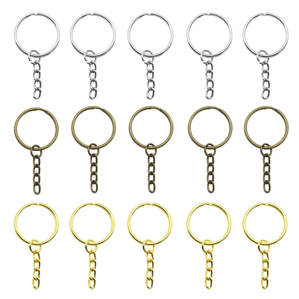 100pcs/lot Key Chain Key Ring keychain Bronze Rhodium Gold Long Round Split Keyrings Keychain Jewelry Making Wholesale DIY
100pcs/lot Key Chain Key Ring keychain Bronze Rhodium Gold Long Round Split Keyrings Keychain Jewelry Making Wholesale DIY