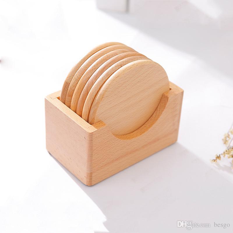 6pcs Heat-resistant Coaster Wooden Non-slip Mug Pad Set Anti Scalding Insulation Mat Cup Pad Hot Drink Holder Table Mat Dish DBC VT1614
6pcs Heat-resistant Coaster Wooden Non-slip Mug Pad Set Anti Scalding Insulation Mat Cup Pad Hot Drink Holder Table Mat Dish DBC VT1614