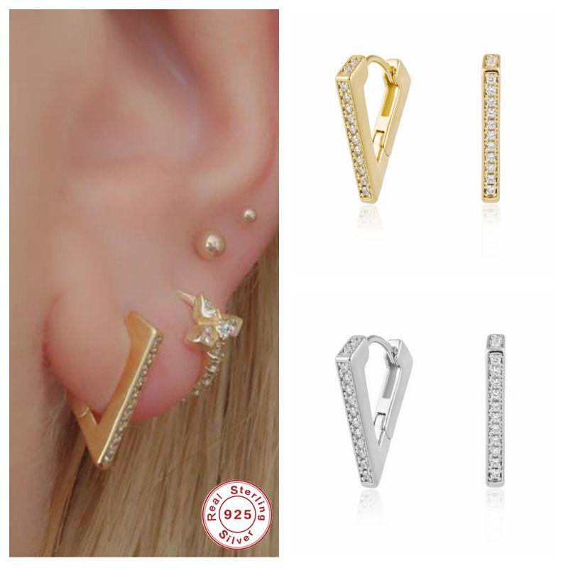 Stud Solid 925 Sterling Silver Earrings For Unisex Ladies Woman Earring Luxury Irregular Cubic Zirconia Pendant Fine Jewelry
Stud Solid 925 Sterling Silver Earrings For Unisex Ladies Woman Earring Luxury Irregular Cubic Zirconia Pendant Fine Jewelry