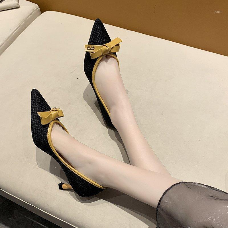 2020 spring and summer new bow-knot shallow mouth pointed toe shoes all-match stiletto high-heeled shoes female X4401, Black
2020 spring and summer new bow-knot shallow mouth pointed toe shoes all-match stiletto high-heeled shoes female X4401, Black