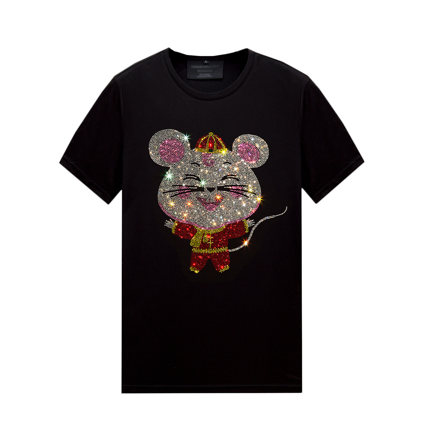 Summer Casual Mens Black T Shirts Short-sleeved Hot Rhinestone Slim Crew Neck Tops Tee Mercerized Cotton, Multiple Styles, White;black
Summer Casual Mens Black T Shirts Short-sleeved Hot Rhinestone Slim Crew Neck Tops Tee Mercerized Cotton, Multiple Styles, White;black