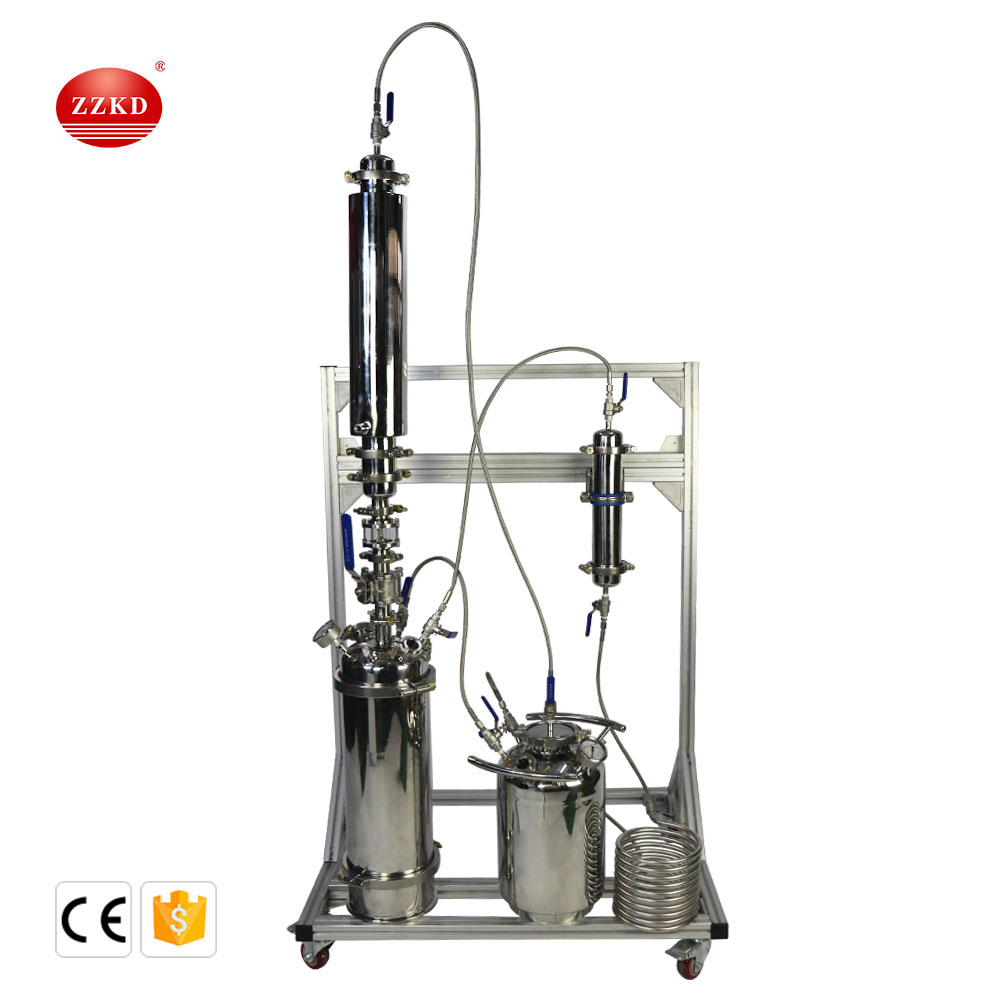 ZZKD 2LB & 5LB High Safety Industrial Equipment Closed Loop Extractor , Used To Extract bho Materials From Plant Leaves
ZZKD 2LB & 5LB High Safety Industrial Equipment Closed Loop Extractor , Used To Extract bho Materials From Plant Leaves