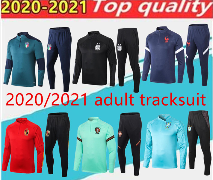 20/21 Italy Belgium national team soccer training suit Survetement 2021 Spain Argentina football Jogging jacket tracksuit futbol chandal, Black
20/21 Italy Belgium national team soccer training suit Survetement 2021 Spain Argentina football Jogging jacket tracksuit futbol chandal, Black