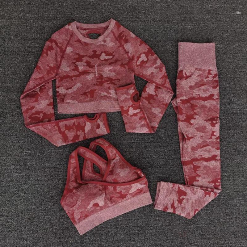 Yoga Set Women Seamless Camouflage Long sleeve Tops High Waist Leggings bra Fitness Sport GYM Camo Suit Tight Workout pants DS181, 2pcs set black
Yoga Set Women Seamless Camouflage Long sleeve Tops High Waist Leggings bra Fitness Sport GYM Camo Suit Tight Workout pants DS181, 2pcs set black