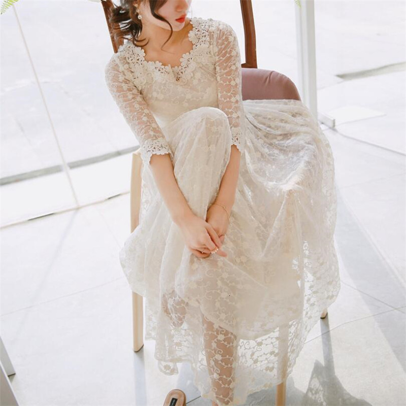 2021 Summer New Women Hooking Flower Thin Fashion Dress Half Sleeve High Waist Tornozelo-length Dresses P1074 Wt66, White
2021 Summer New Women Hooking Flower Thin Fashion Dress Half Sleeve High Waist Tornozelo-length Dresses P1074 Wt66, White