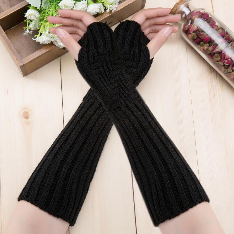 Five Fingers Gloves Fashion Women's Diagonal Stripes Fingerless Ladies Winter Half Finger Wool Semi-Long Knitted Soft Mitten
Five Fingers Gloves Fashion Women's Diagonal Stripes Fingerless Ladies Winter Half Finger Wool Semi-Long Knitted Soft Mitten