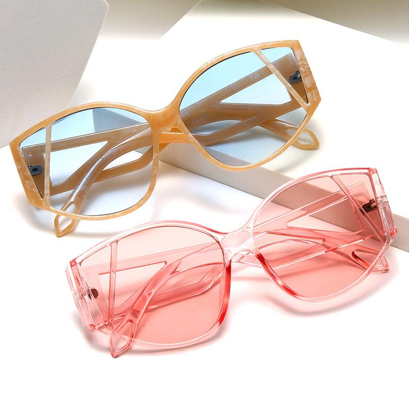 Sunglasses 2022 Brand Square Personalized Cat Eyes Colorful Sun Glasses Trend Versatile Feminino UV400, White;black
Sunglasses 2022 Brand Square Personalized Cat Eyes Colorful Sun Glasses Trend Versatile Feminino UV400, White;black