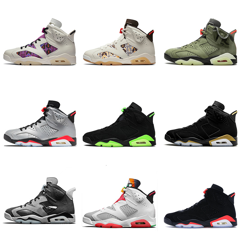 2020 New 6 Quai 54 Hare Black Infrared Travis DMP Outdoor Shoes Men Denim Gatorade Carmine Oreo Maroon men women sneakers, Shipping
2020 New 6 Quai 54 Hare Black Infrared Travis DMP Outdoor Shoes Men Denim Gatorade Carmine Oreo Maroon men women sneakers, Shipping