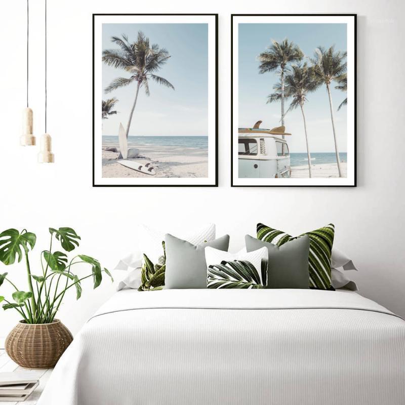 Sea Beach Surf Poster Car Coconut Palm Tree Wall Art Canvas Painting Nordic Posters And Prints Wall Pictures For Living Room1
Sea Beach Surf Poster Car Coconut Palm Tree Wall Art Canvas Painting Nordic Posters And Prints Wall Pictures For Living Room1