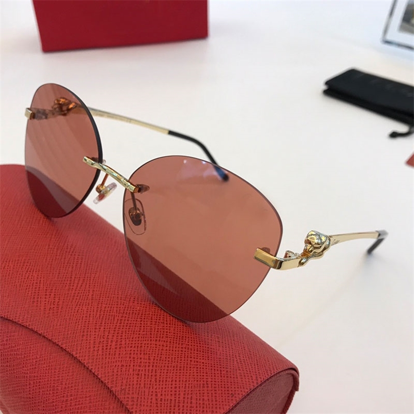 Panther Limited Sunglasses Men And Women Fashion Oval Sun Glasses Luxury Designer French Rimless Vintage Lepoad Eyewear
Panther Limited Sunglasses Men And Women Fashion Oval Sun Glasses Luxury Designer French Rimless Vintage Lepoad Eyewear
