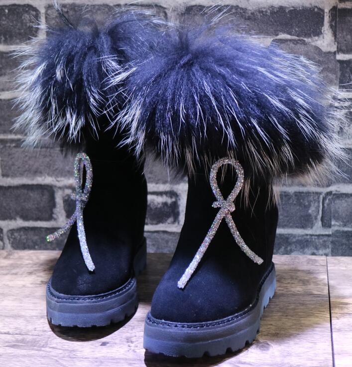 2020 New Winter 8 Snow Centers Increase Women Non-slip Boots Silver Fox Terry Au69, Gray.
2020 New Winter 8 Snow Centers Increase Women Non-slip Boots Silver Fox Terry Au69, Gray.