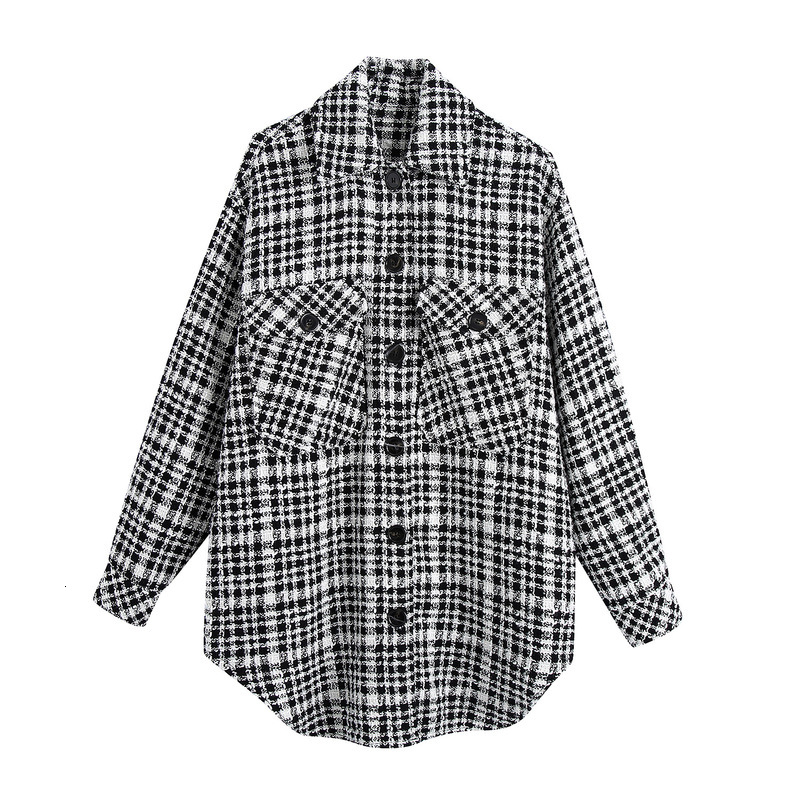 2021 New Bb 2959 Autumn Europe the United States Women' Coat Black and White Plaid Shirt Type Woman Bsem, See chart
2021 New Bb 2959 Autumn Europe the United States Women' Coat Black and White Plaid Shirt Type Woman Bsem, See chart