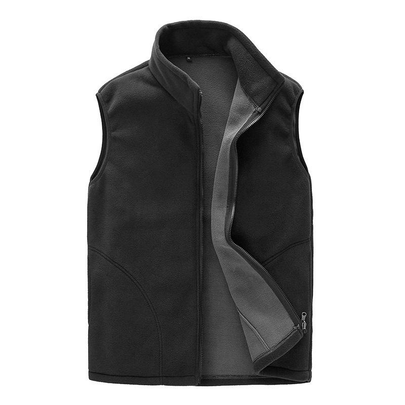 Men's Fleece Warm Sleeveless Coat Zipper Vest Jacket Autumn Winter New Trendy Stand Collar Male Clothes Casual Thermal Waistcoat, Army green
Men's Fleece Warm Sleeveless Coat Zipper Vest Jacket Autumn Winter New Trendy Stand Collar Male Clothes Casual Thermal Waistcoat, Army green