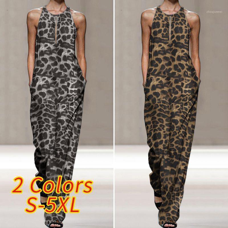 Women' Jumpsuits & Rompers Womens 2021 VONDA Sexy Sleeveless O Neck Vintage Leopard Printed Playsuits Bohemian Party Overalls Elegant Long, Coffee
Women' Jumpsuits & Rompers Womens 2021 VONDA Sexy Sleeveless O Neck Vintage Leopard Printed Playsuits Bohemian Party Overalls Elegant Long, Coffee