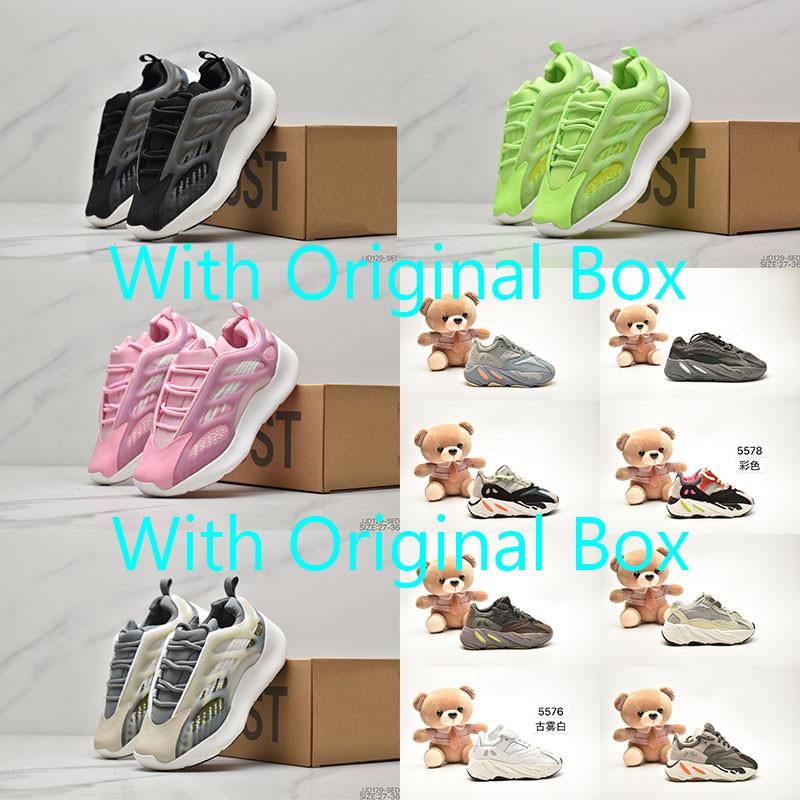 With Box Desert rat soft vision stone bone white utility black salt kanye west 700 running shoes Kids Boy trainers sports Sneakers 26-35
With Box Desert rat soft vision stone bone white utility black salt kanye west 700 running shoes Kids Boy trainers sports Sneakers 26-35