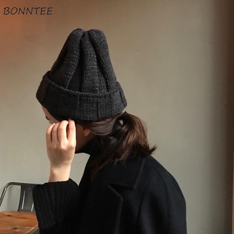 Beanie/Skull Caps Beanie Girls Winter Beanies Fashionable Daily All-match Chic Blue Black Korean Style Trendy Knitting Womens Warm Thicken S
Beanie/Skull Caps Beanie Girls Winter Beanies Fashionable Daily All-match Chic Blue Black Korean Style Trendy Knitting Womens Warm Thicken S