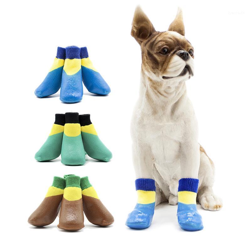 4pcs/set Waterproof Dog Socks Anti-slip Socks For Small Large Dogs Winter Warm Outdoor Skid Shoes Wear-resistant 20A1, Wps012-blue
4pcs/set Waterproof Dog Socks Anti-slip Socks For Small Large Dogs Winter Warm Outdoor Skid Shoes Wear-resistant 20A1, Wps012-blue