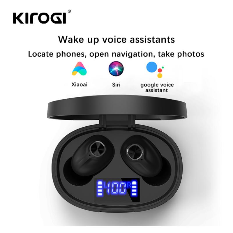 Wireless Bluetooth V5.0 Earbuds LED display Charging Case for Sony etc Android Phones Handsfree Earphone, Black
Wireless Bluetooth V5.0 Earbuds LED display Charging Case for Sony etc Android Phones Handsfree Earphone, Black