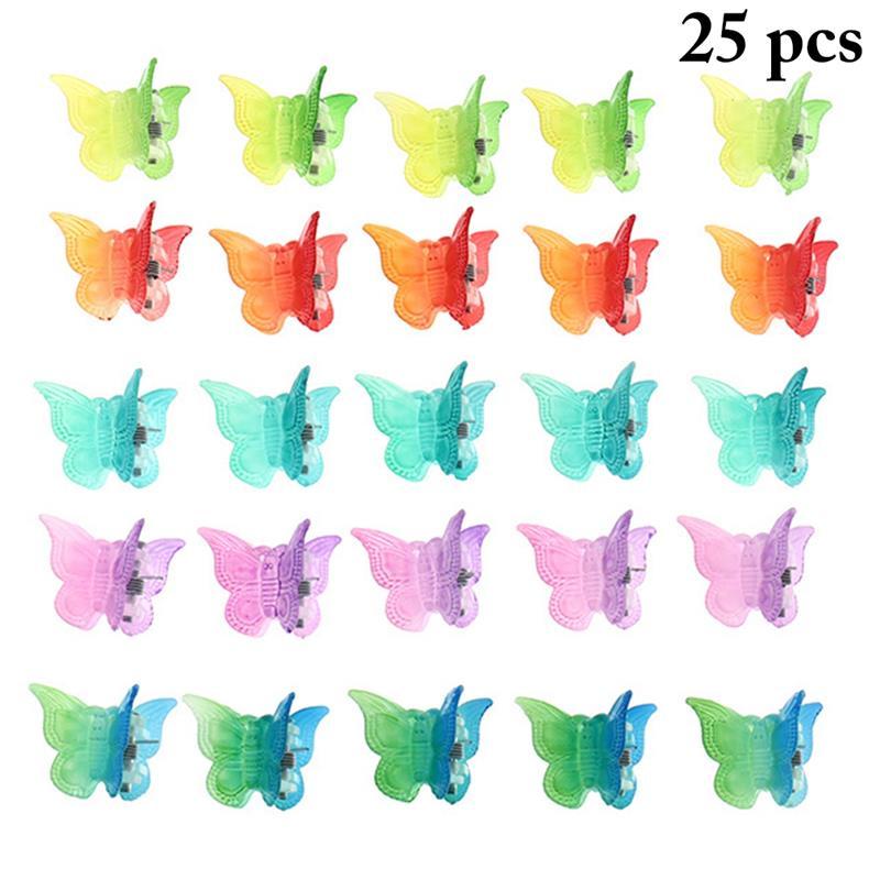 25PCS Women Hair Claw Clip Plastic Kids Butterfly Hairpins Mini Colorful Hair Jaw Clip Fashion Barrettes Accessories
25PCS Women Hair Claw Clip Plastic Kids Butterfly Hairpins Mini Colorful Hair Jaw Clip Fashion Barrettes Accessories