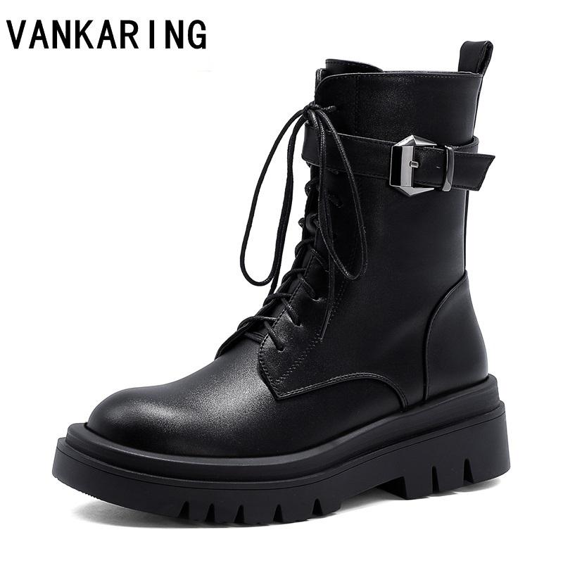 classic lace-up women ankle boots fashion buckle shoes woman pu leather strap ladies wedge high heels female punk boots footwear, Black
classic lace-up women ankle boots fashion buckle shoes woman pu leather strap ladies wedge high heels female punk boots footwear, Black