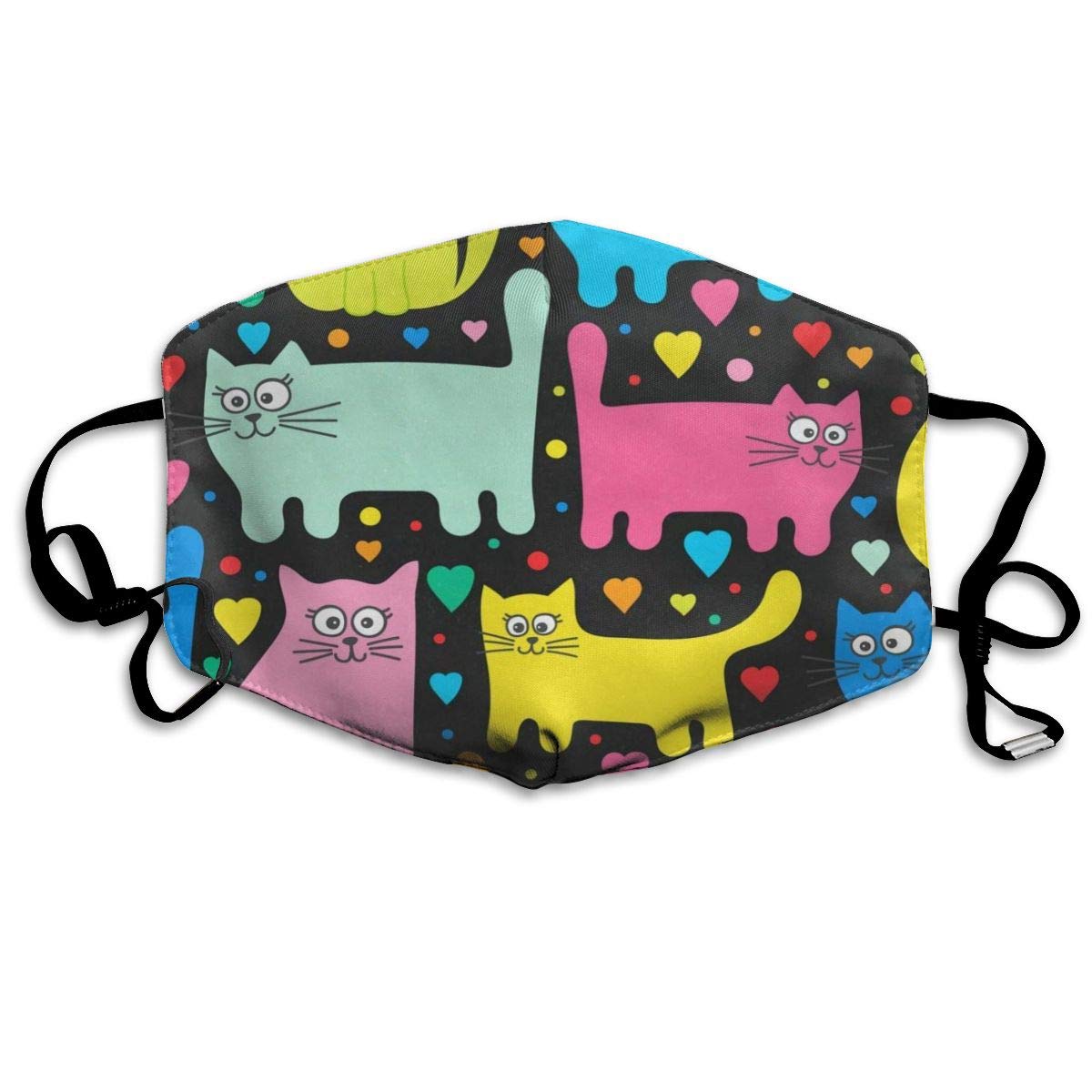 Fashionable Mask Reusable Anti Dust Face Mouth Cover Unique Rainbow Cats Hearts Kitty Mask Warm Windproof
Fashionable Mask Reusable Anti Dust Face Mouth Cover Unique Rainbow Cats Hearts Kitty Mask Warm Windproof