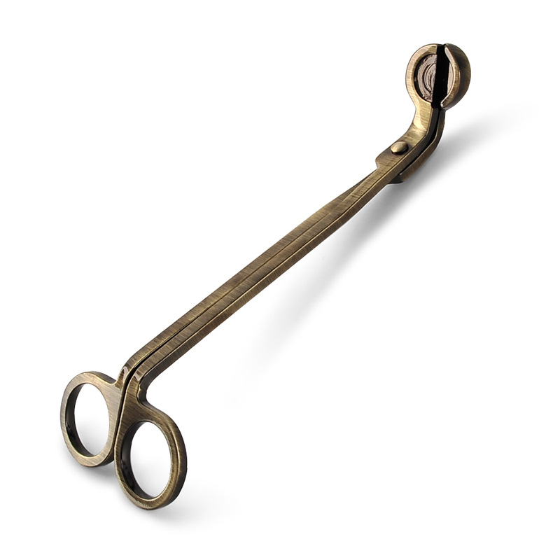50pcs 180mm Candle Cutter Wick Oil Lamp Stainless Steel Scissors Trim Trimmer Cutters Clipper Snuffers Gift2473662