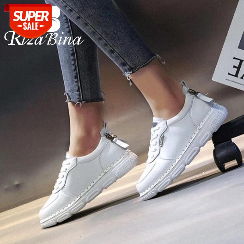 RIZABINA Real Leather Women Sneakers Zipper Cross Strap Flats Shoes Women Casual Daily Shoes Lady Street Footwear Size 35-40 #e76j, Beige
RIZABINA Real Leather Women Sneakers Zipper Cross Strap Flats Shoes Women Casual Daily Shoes Lady Street Footwear Size 35-40 #e76j, Beige