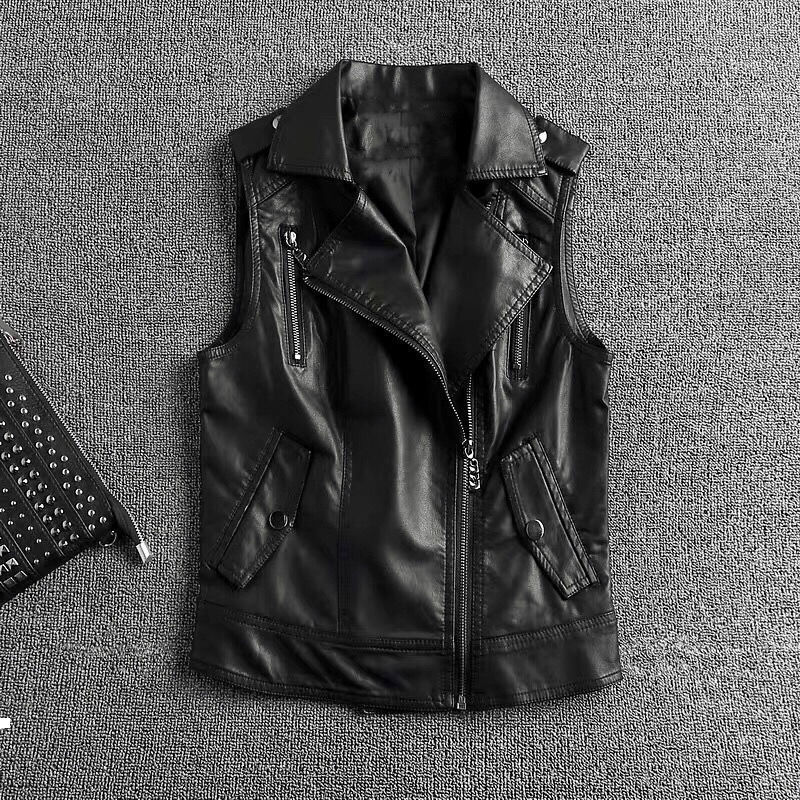 primavera 2021 New de couro plutnio slido mulheres motocicleta colete zper topos plus size 4xl ESMV, Heise
primavera 2021 New de couro plutnio slido mulheres motocicleta colete zper topos plus size 4xl ESMV, Heise