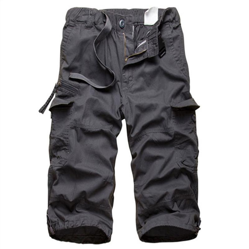 Men's Pants Summer Mens Cargo Calf Length Fashion Joggers Men Sweatpants Short Trousers Causal Shorts Man With Belt, Black
Men's Pants Summer Mens Cargo Calf Length Fashion Joggers Men Sweatpants Short Trousers Causal Shorts Man With Belt, Black