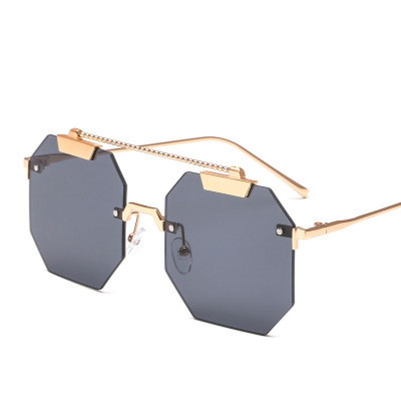 NAUQ fashion punk polygon sunglasses women brand designer personality ocean lens sun glasses metal frame decoration glasses
NAUQ fashion punk polygon sunglasses women brand designer personality ocean lens sun glasses metal frame decoration glasses