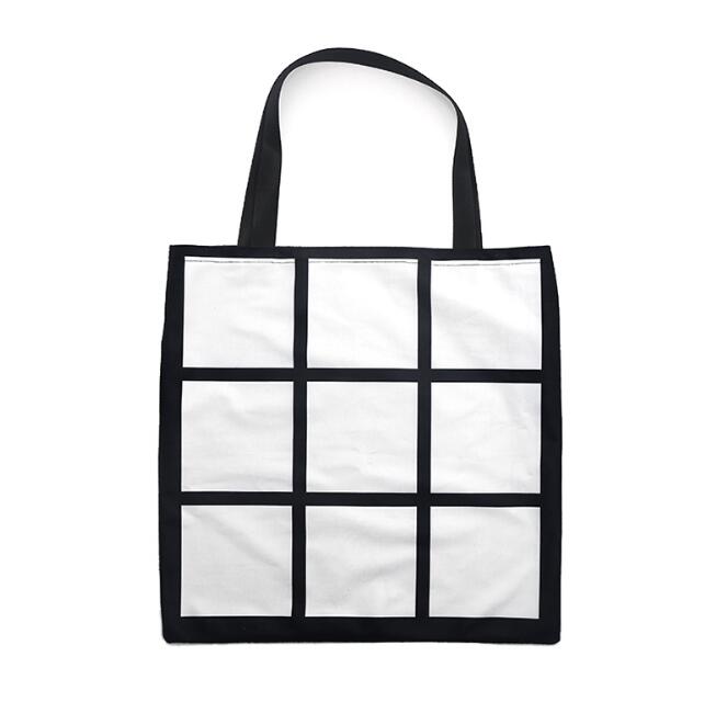 10pcs Sublimation White Blank DIY 9 Grid Peach skin velvet Tote Bag Single Sides Heat Transfer Shopping bag
10pcs Sublimation White Blank DIY 9 Grid Peach skin velvet Tote Bag Single Sides Heat Transfer Shopping bag