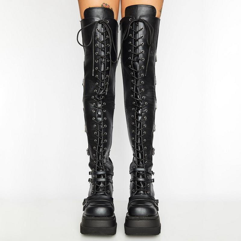 New Ladies INS Hot Wedges High Heels Knee High Boots 2020 Autumn Fashion Platform Boots Women Party Office Shoes Woman, Black knee high
New Ladies INS Hot Wedges High Heels Knee High Boots 2020 Autumn Fashion Platform Boots Women Party Office Shoes Woman, Black knee high
