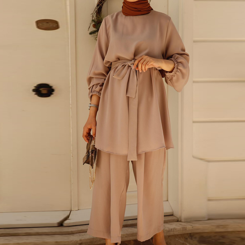 Eid Two-piece Muslim Sets Abaya Turkey Hijab Dress Ramandan Caftan Kaftans Islam Clothing 2 Piece Set Women Musulman Ensembles, White
Eid Two-piece Muslim Sets Abaya Turkey Hijab Dress Ramandan Caftan Kaftans Islam Clothing 2 Piece Set Women Musulman Ensembles, White