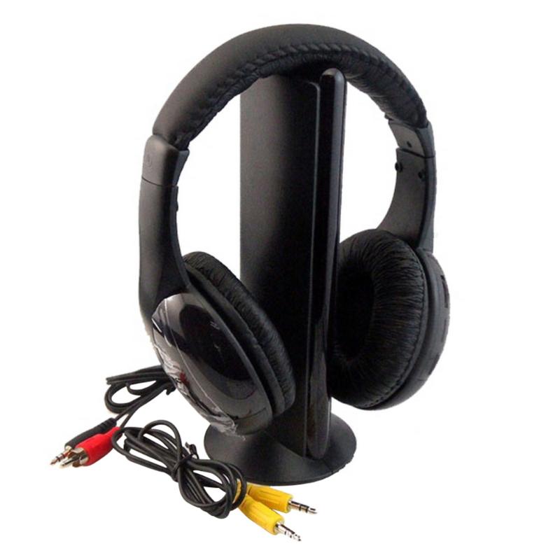 1PC Wireless Headphone Cordless Durable Black 5 in 1 Stereo Headset Earphone for Computer Tablet Laptop Phone
1PC Wireless Headphone Cordless Durable Black 5 in 1 Stereo Headset Earphone for Computer Tablet Laptop Phone