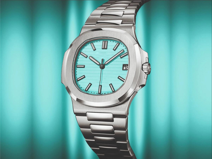 Tiffany&Co. Men Automatic Mechanical Watch Sapphire Crystal Glass Stainless Steel Sports Waterproof Wristwatch Tiffany Nautilus 5711/1A-018 With Box
Tiffany&Co. Men Automatic Mechanical Watch Sapphire Crystal Glass Stainless Steel Sports Waterproof Wristwatch Tiffany Nautilus 5711/1A-018 With Box