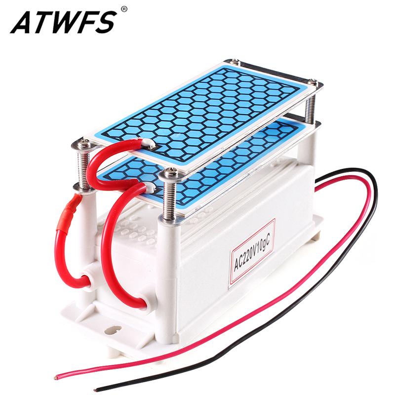 ATWFS Portable Ceramic Ozone Generator 220V/110V 10g Double Integrated Long Life Ceramic Plate Ozonizer Air Water Air Purifier
ATWFS Portable Ceramic Ozone Generator 220V/110V 10g Double Integrated Long Life Ceramic Plate Ozonizer Air Water Air Purifier