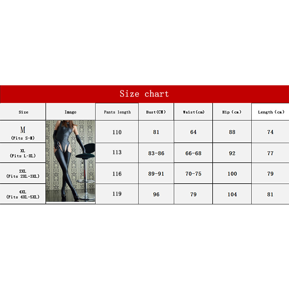 3PCS Sexy Black Backless Bodysuit PU Leather Hollow Out Jumpsuit + Pants + Gloves Women Bodycon Rompers Party Club Overalls T200509