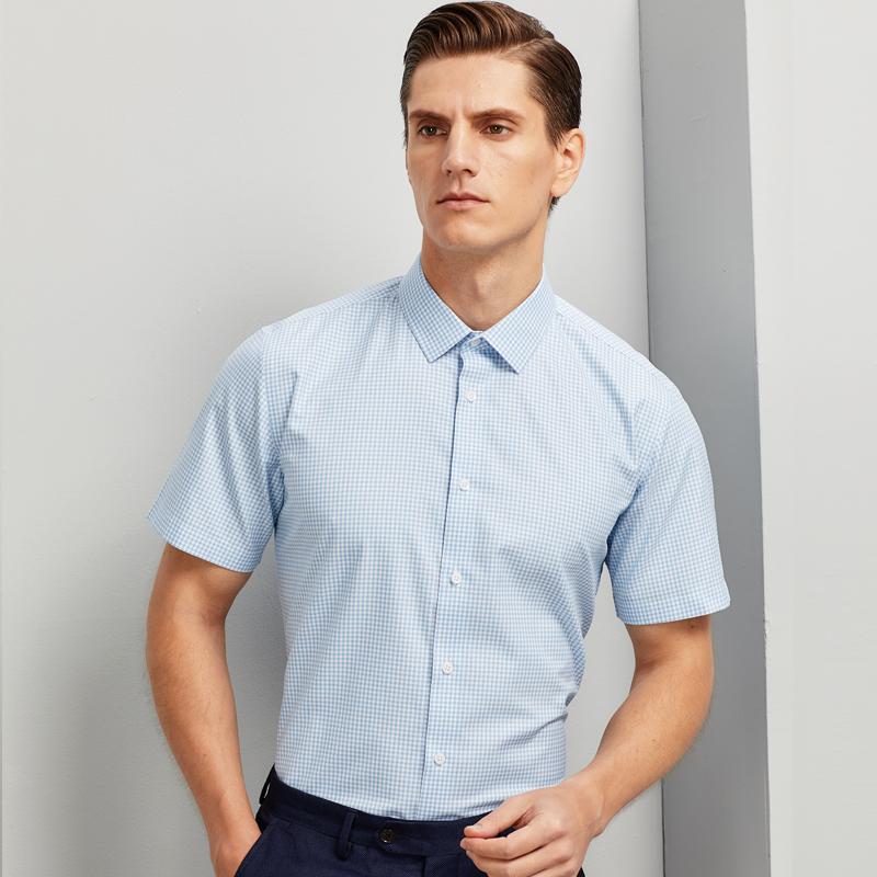 Non-iron 100% Cotton Casual Shirts Men Short Sleeve Standard-fit Pocket-less Design Plaid/striped Wrinkle-Resistant Dress Shirt, Cm-12
Non-iron 100% Cotton Casual Shirts Men Short Sleeve Standard-fit Pocket-less Design Plaid/striped Wrinkle-Resistant Dress Shirt, Cm-12